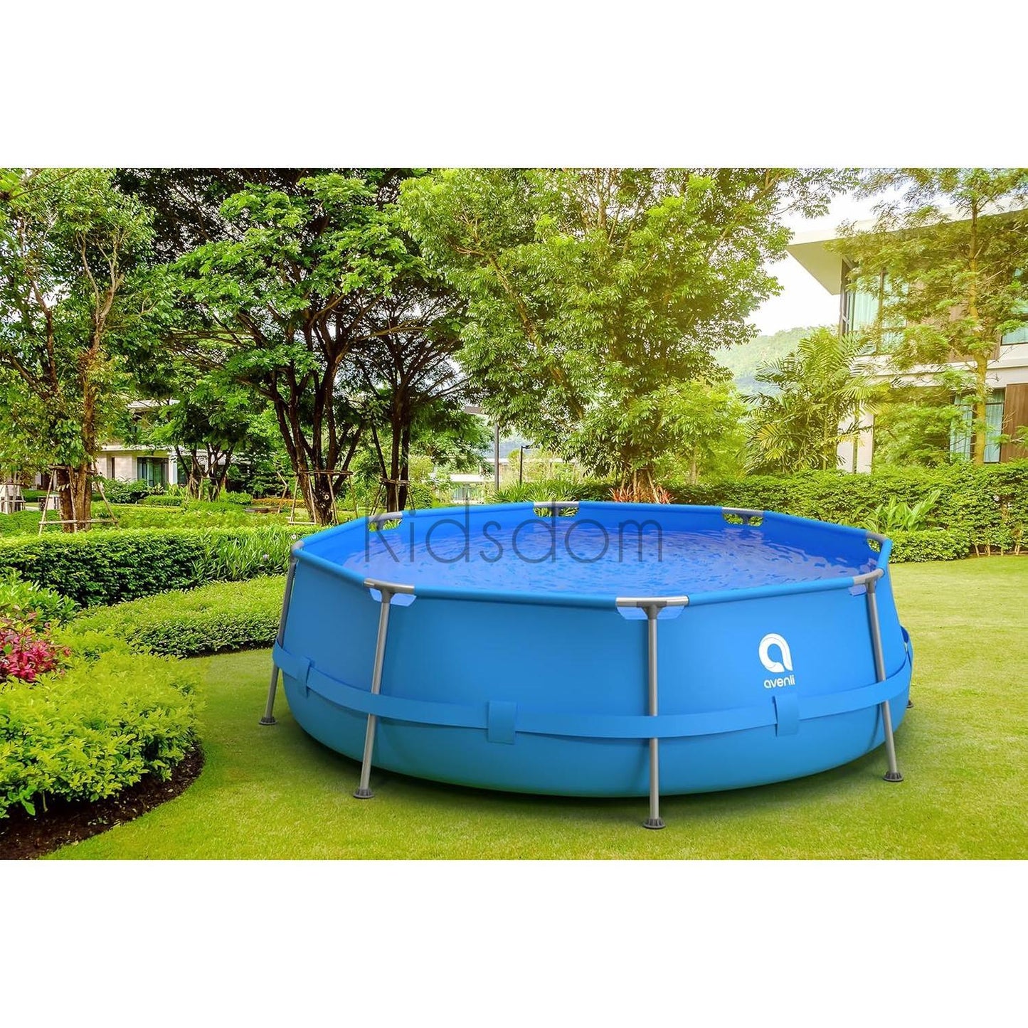 Avenli 3.0M x 76CM Round Frame Pool Set