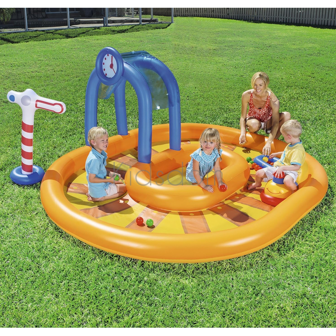 Bestway Inflatable Train Station Play Pool