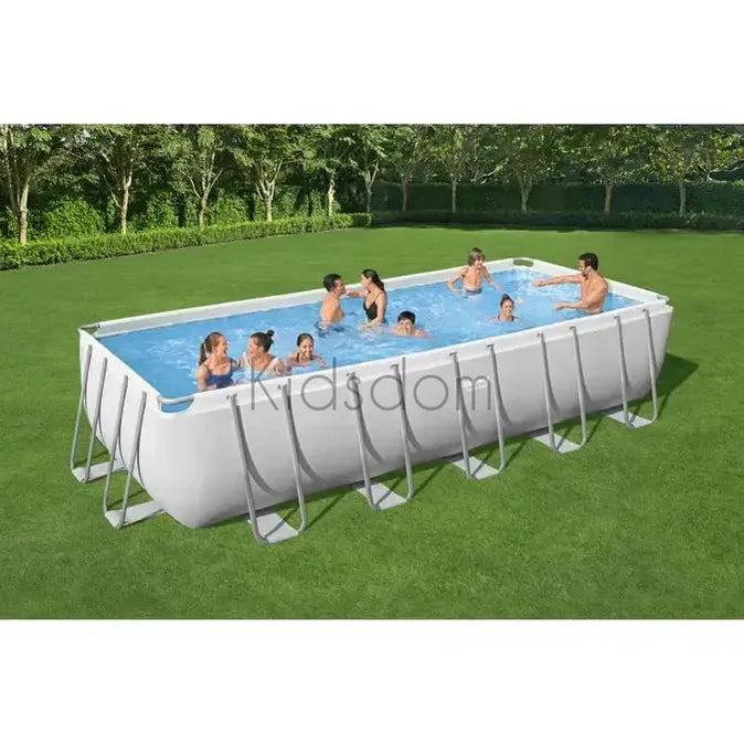 Bestway Power Steel™ Rectangular Pool Set – 6.40m x 2.74m x 1.32m