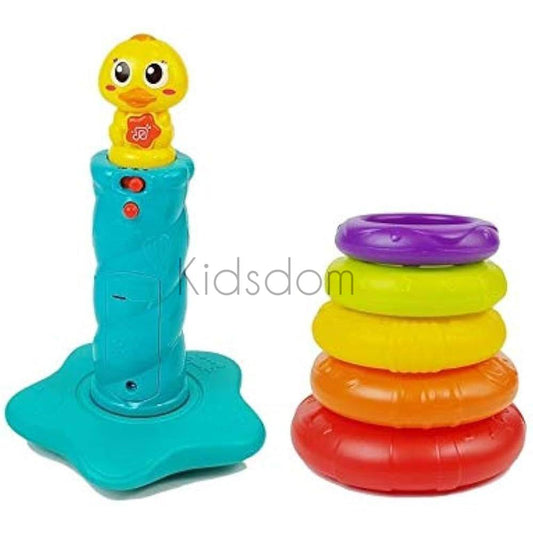 Colorful Duck Stacking Rings
