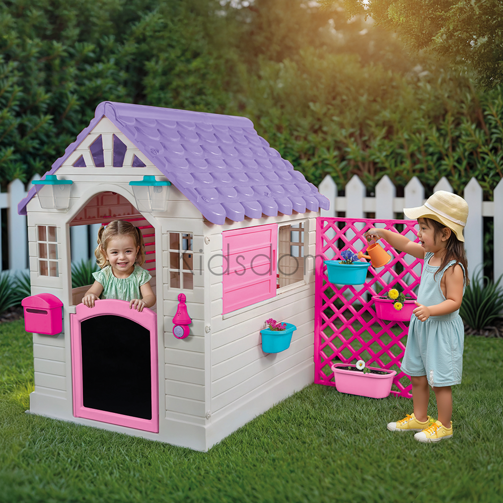 Dolu Garden Playhouse – Indoor & Outdoor Activity House for Kids