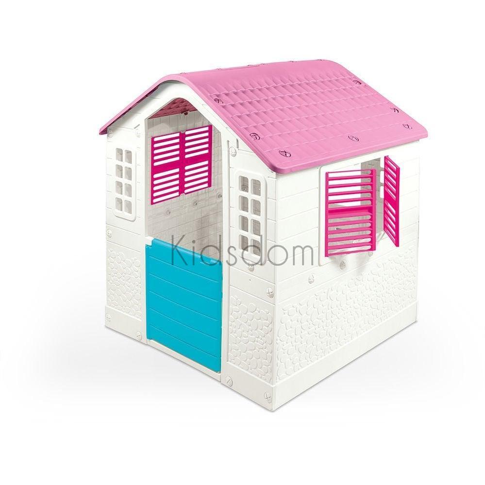 Dolu Indoor & Outdoor Playhouse – Tall Design with Pet Gate and Shutters