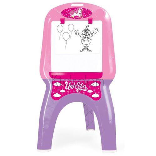 Dolu Unicorn Jumbo Easel β Kids' Double-Sided Art & Learning Board