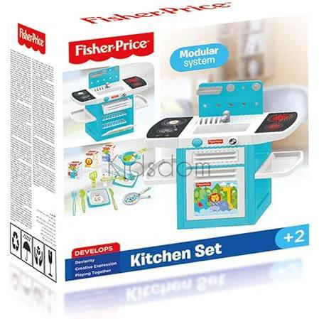 Fisher-Price Kitchen Set β Modular Pretend Play Cooking Set