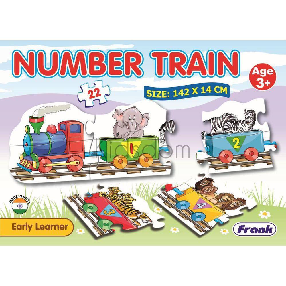 Frank Number Train Puzzle