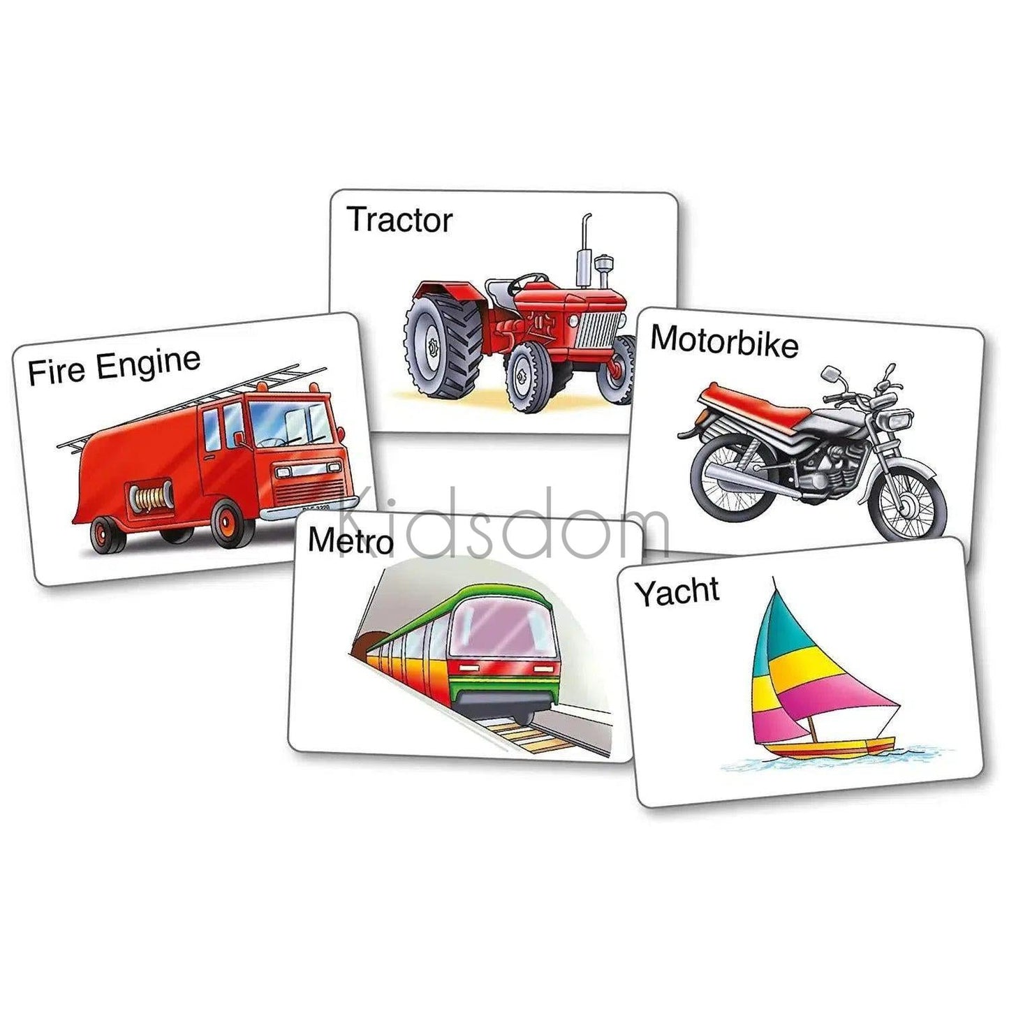 Frank Transport Flash Cards