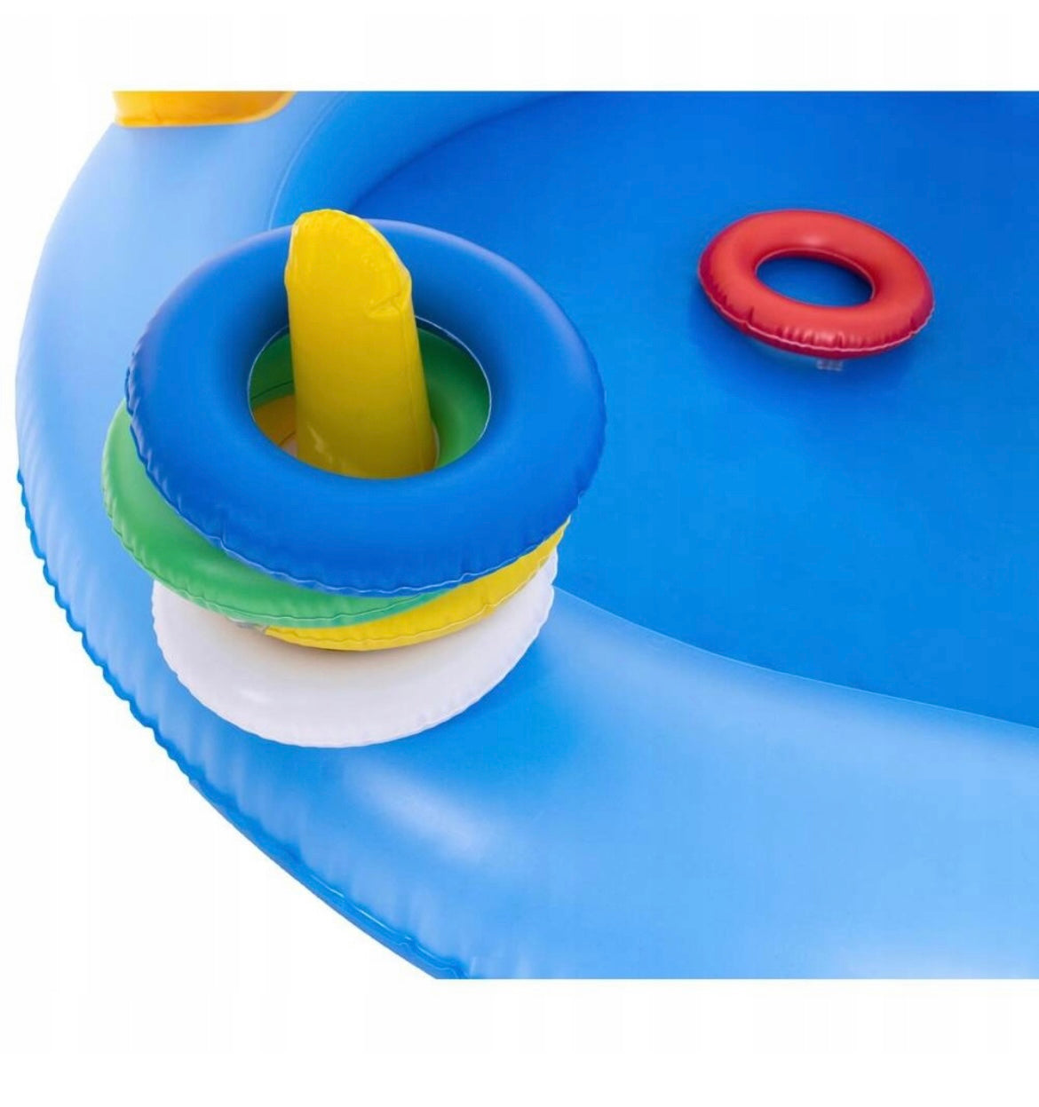 Rainbow Spray Inflatable Play Pool
