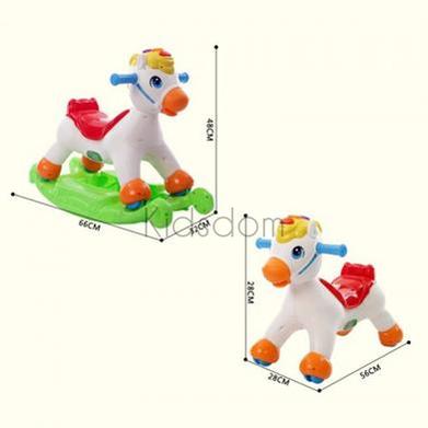 Hola 2-in-1 Rocking & Riding Pony – Musical Ride-On Toy for Toddlers