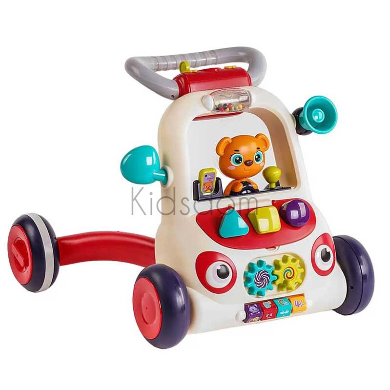 Hola Baby Walker – Interactive Push Walker with Lights, Music & Activities