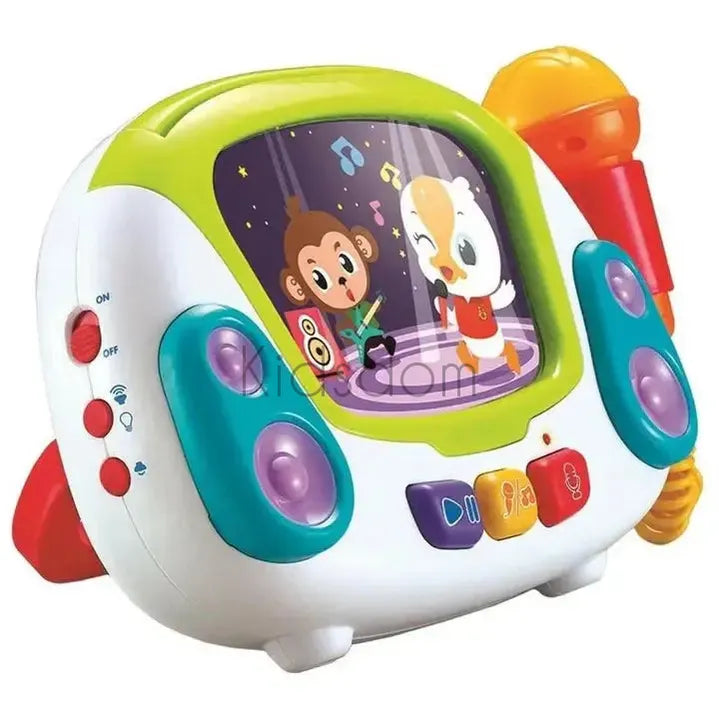 Hola Karaoke Jukebox – Musical Toy with Microphone & Lights