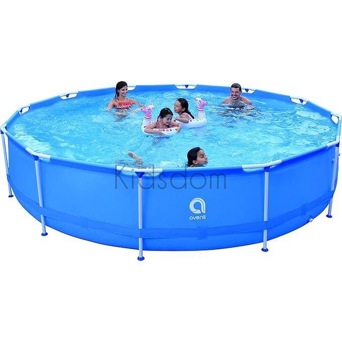 Jilong Round Frame Pool Set – 420cm x 84cm with Filter Pump