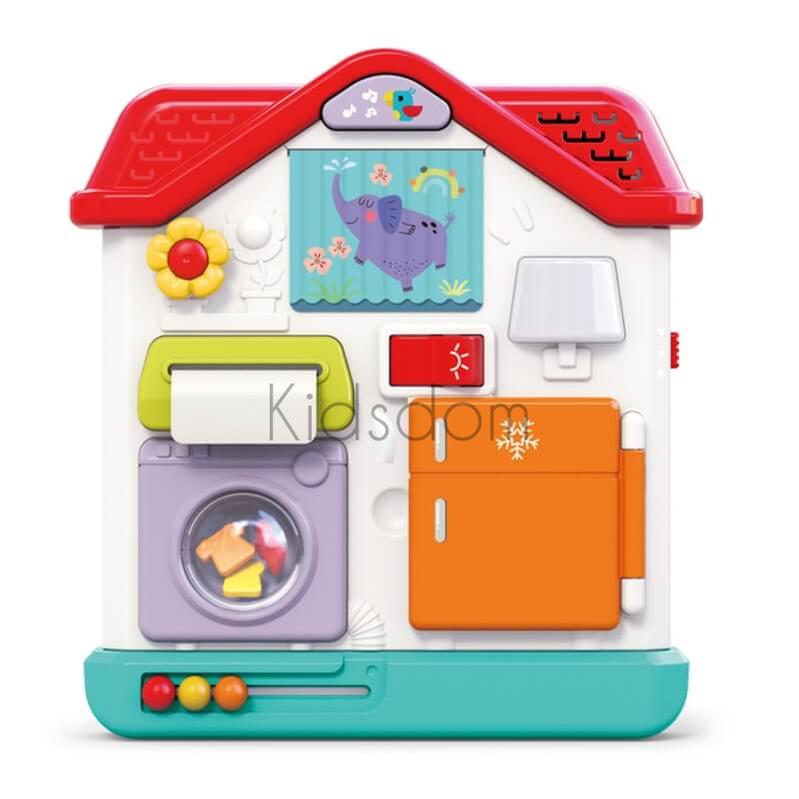 Montessori Sensorial Activity Toy House – Interactive Learning Board for Toddlers