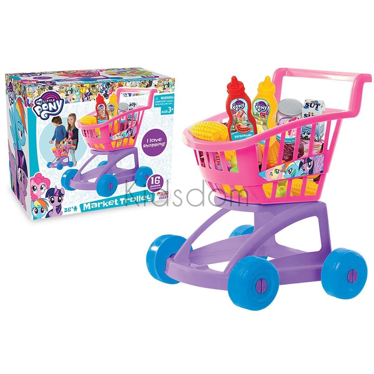 My Little Pony Market Trolley – Shopping Cart Toy Set