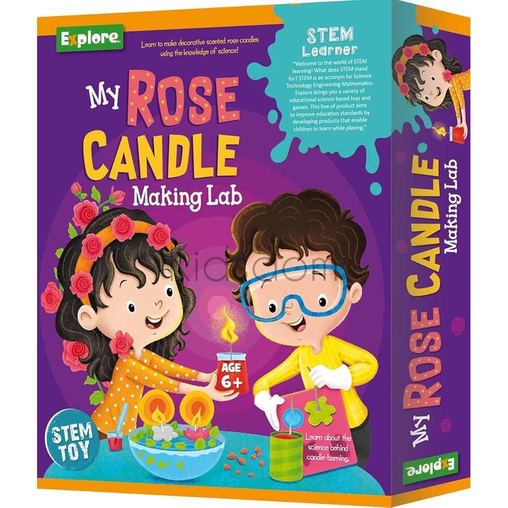 My Rose Candle Making Lab – DIY STEM Candle Kit