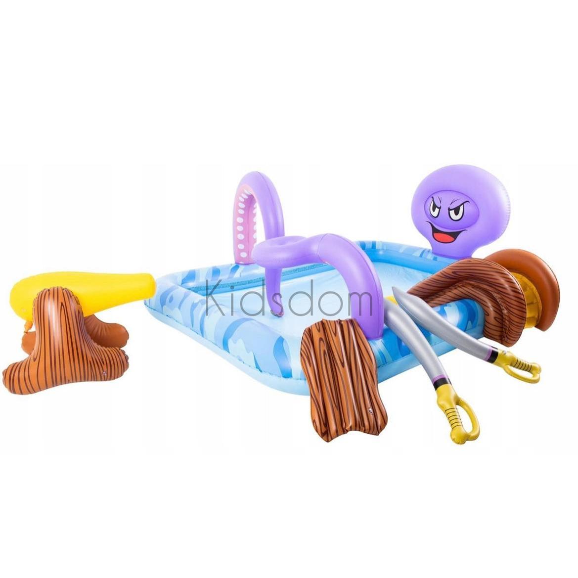 Octopus Spray Inflatable Play Pool