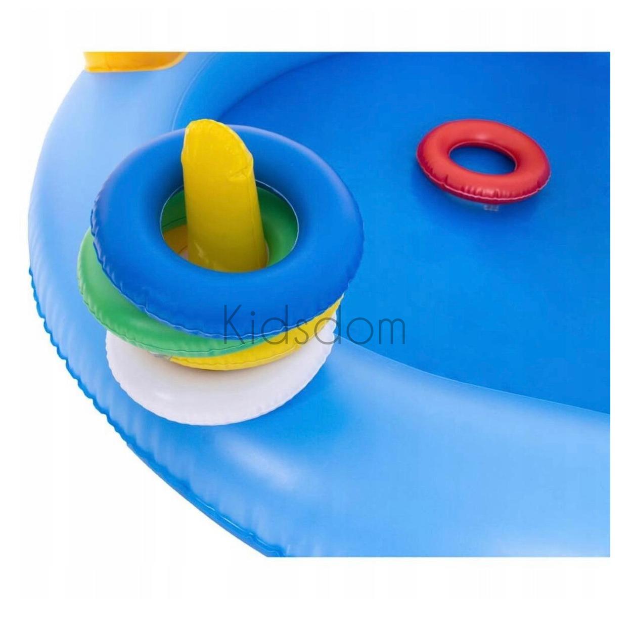 Rainbow Spray Inflatable Play Pool