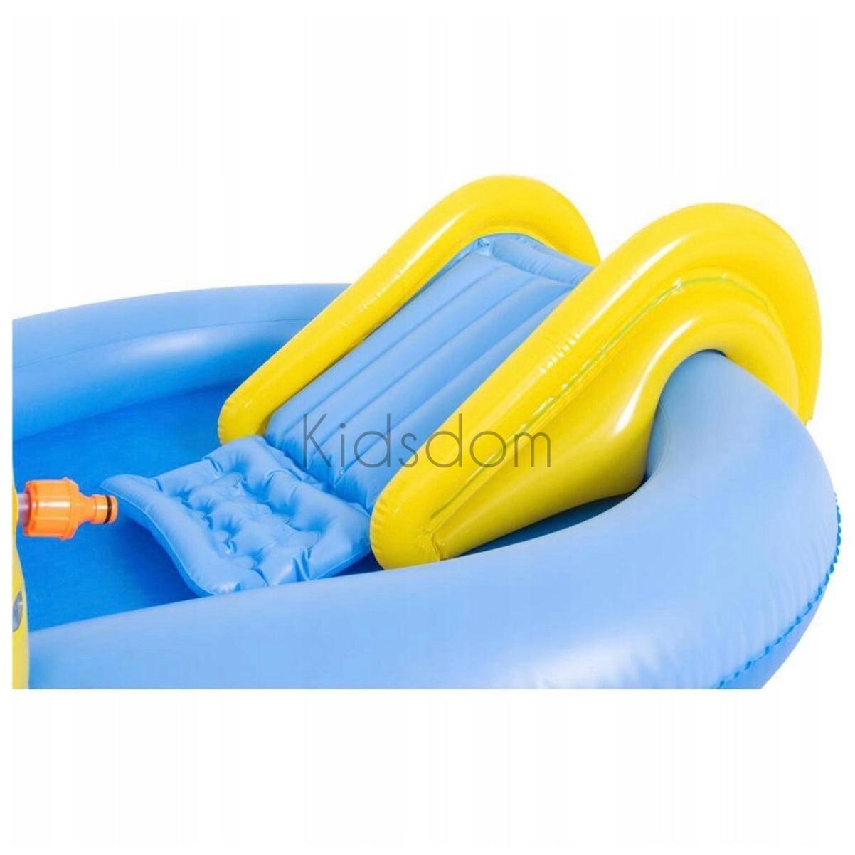 Rainbow Spray Inflatable Play Pool