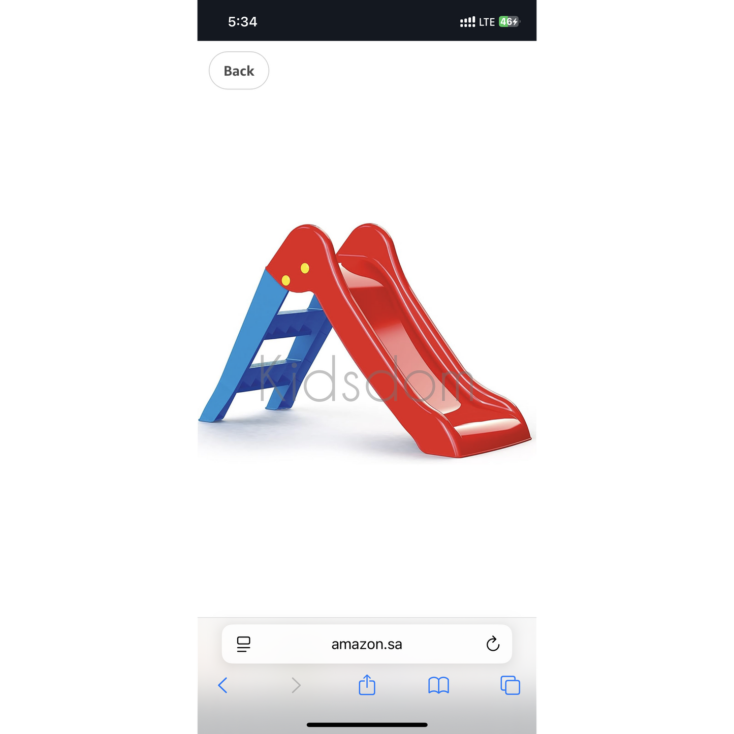 Slide for Toddlers – Indoor & Outdoor Fun | 70 x 111x 48 cm