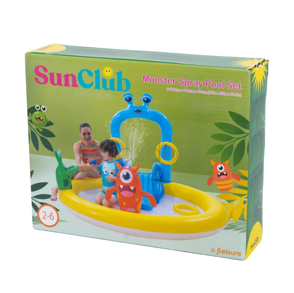 SunClub Monster Spray Pool Set
