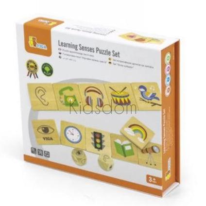 VIGA Learning Senses Puzzle Set