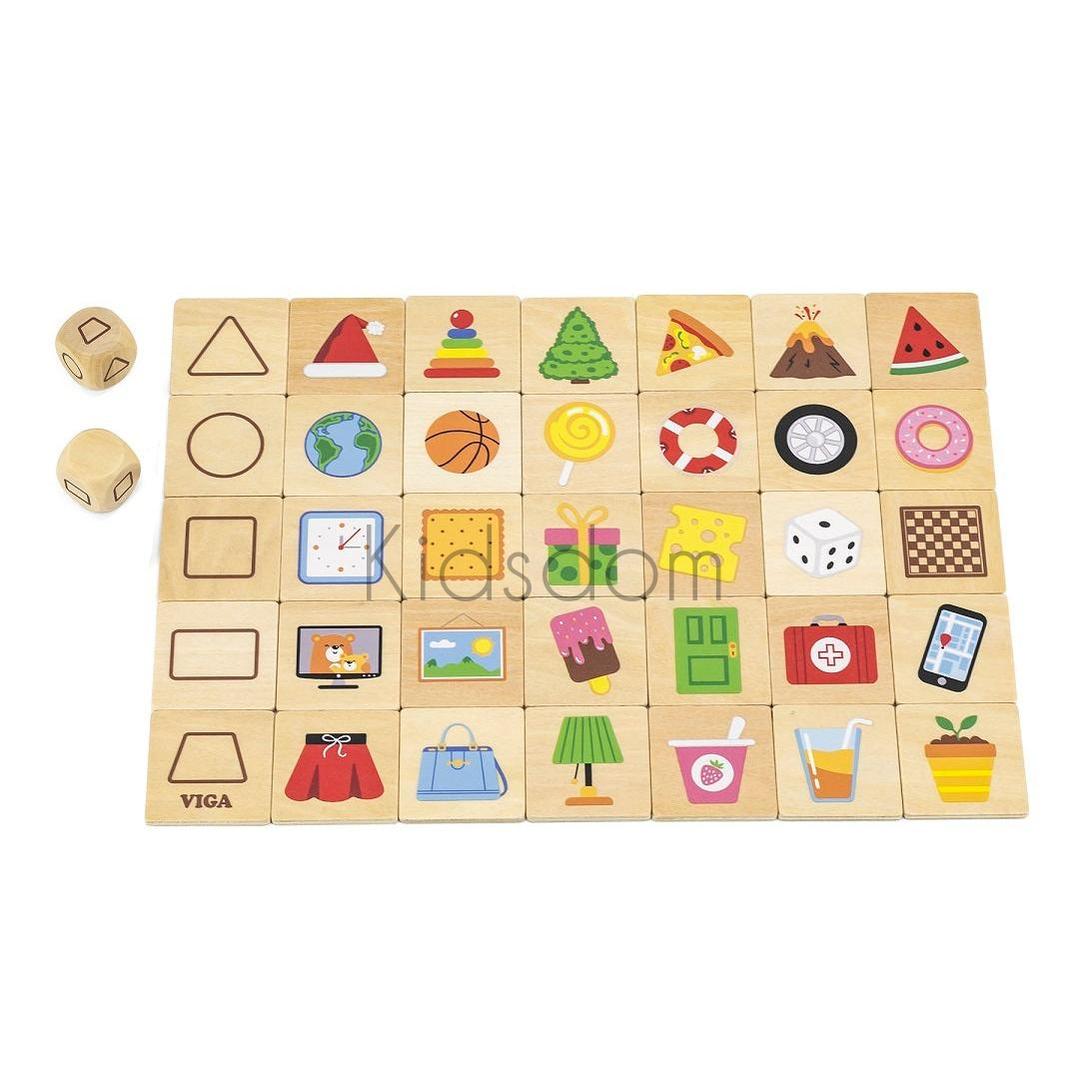 VIGA Learning Shapes Puzzle Set