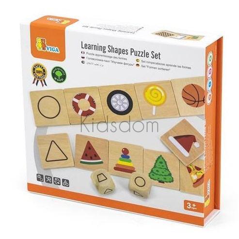 VIGA Learning Shapes Puzzle Set