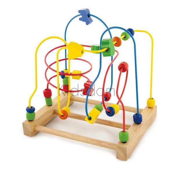 Viga Wooden Wire Beads Maze – Classic Motor Skills Toy