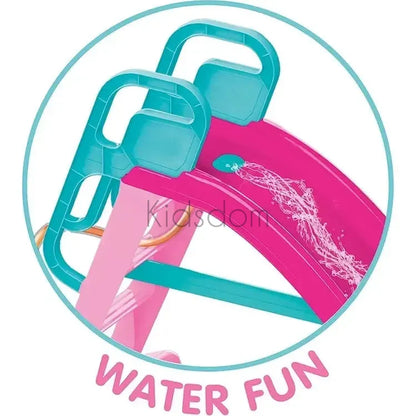 2 in 1 large water slide – Indoor & Outdoor Play Slide with Water Connection