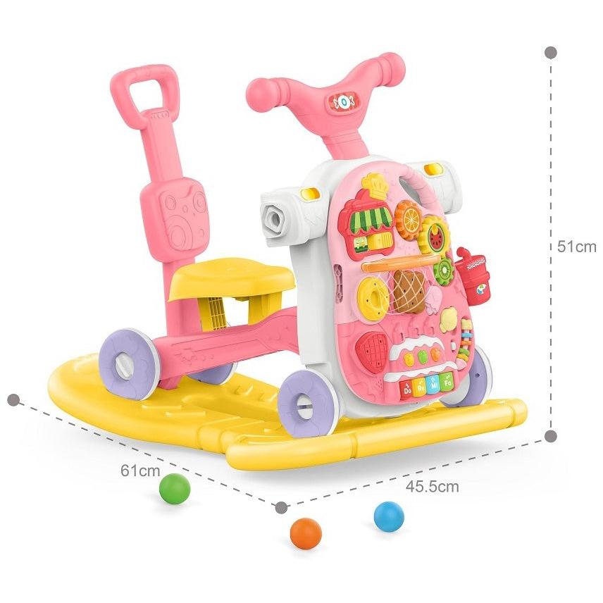 5-in-1 Multifunctional Baby Walker