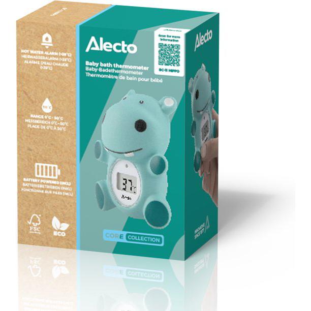 Alecto BC-18 Hippo Baby Bath Thermometer