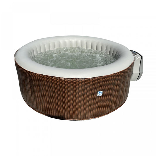 Avenli Nice Spa – Inflatable Rattan-Design Hot Tub 175*70 cm