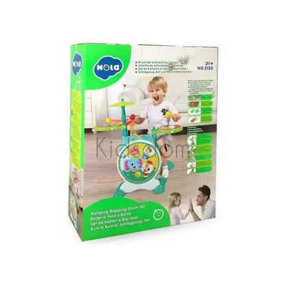 Banging Bopping Drum Set – Musical Activity Center for Kids