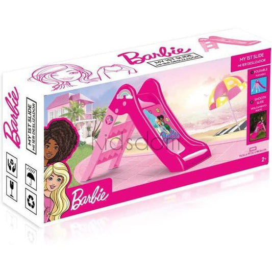 Barbie My First Slide – Foldable Toddler Slide for Indoor & Outdoor Play