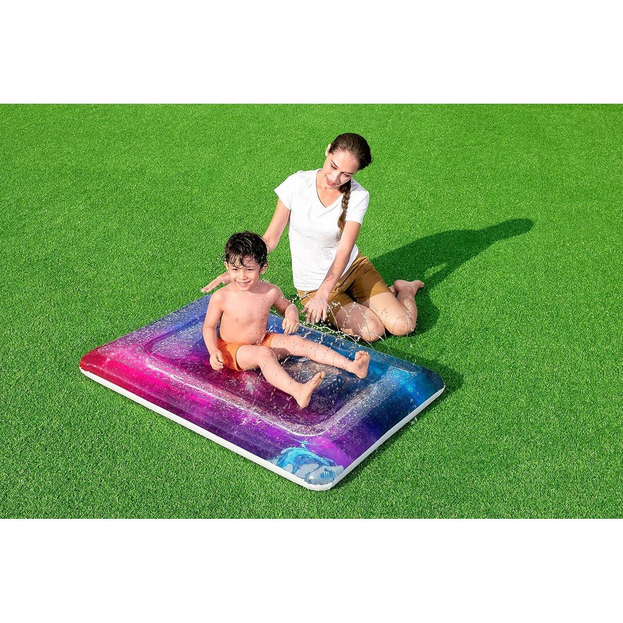 Bestway Galaxy Blobz Water Play Mat 130x90 CM, Purple, One Size
