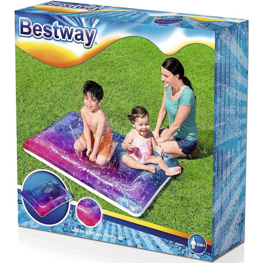 Bestway Galaxy Blobz Water Play Mat 130x90 CM, Purple, One Size