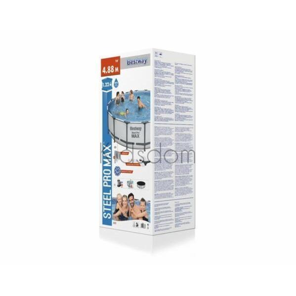 Bestway Steel Pro MAX Pool – 4.88m x 1.22m