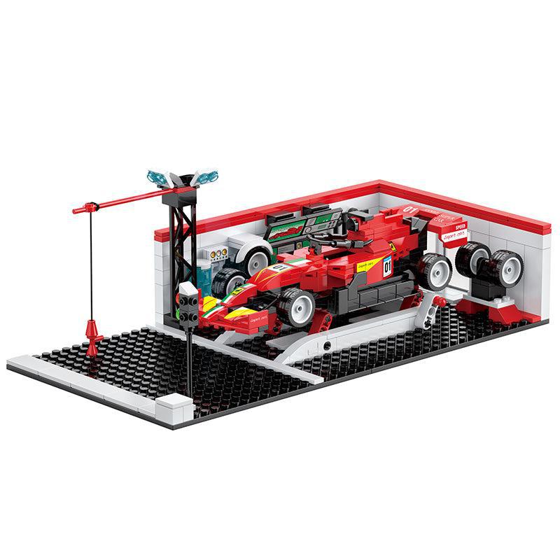 COGO Formula Racing Car Building Set – Speed, Build, and Race