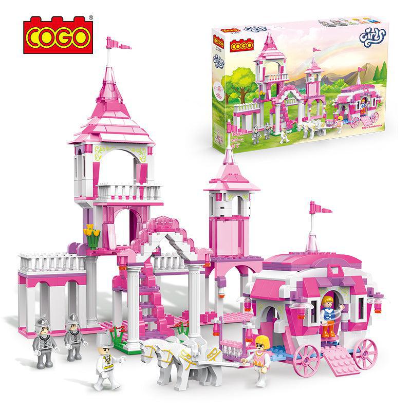 COGO Princess Castle Building Set – 356 Pieces