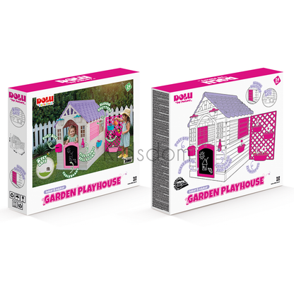 Dolu Garden Playhouse – Indoor & Outdoor Activity House for Kids