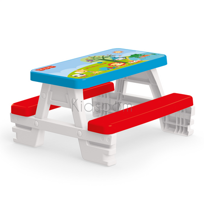 Dolu Kids Picnic Table – Indoor & Outdoor Play Table for 4 Children