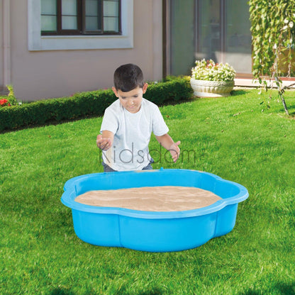 Dolu Shell-Shaped Sand & Water Play Pool – Outdoor Activity Basin