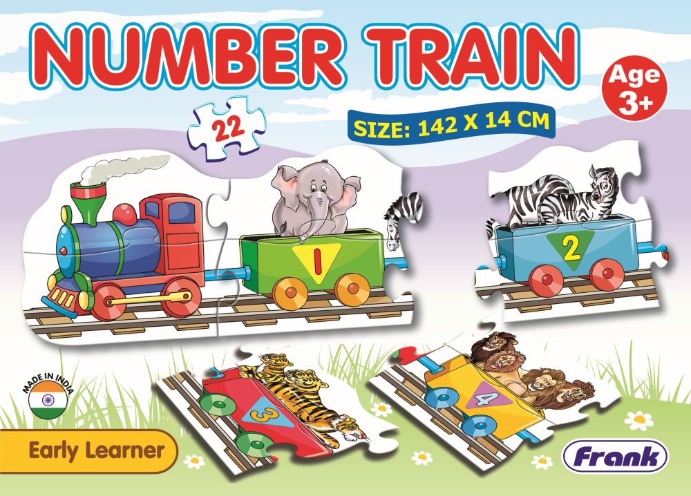 Frank Number Train Puzzle