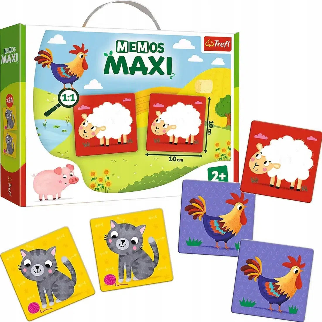 Farm Animals Maxi Memory Game