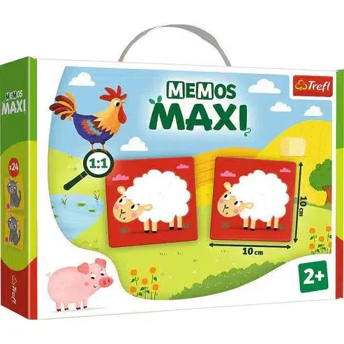 Farm Animals Maxi Memory Game