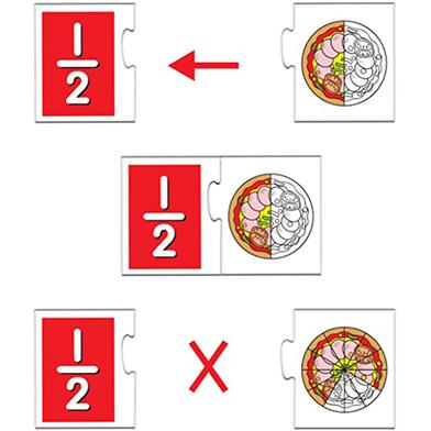 Frank Learning Fractions Puzzle