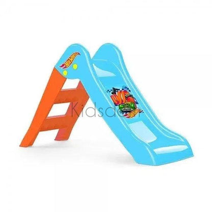 Hot Wheels My First Slide – Sturdy Toddler Slide for Indoor & Outdoor Play