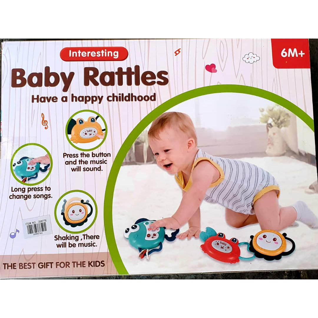 JIE STAR Musical Baby Rattles