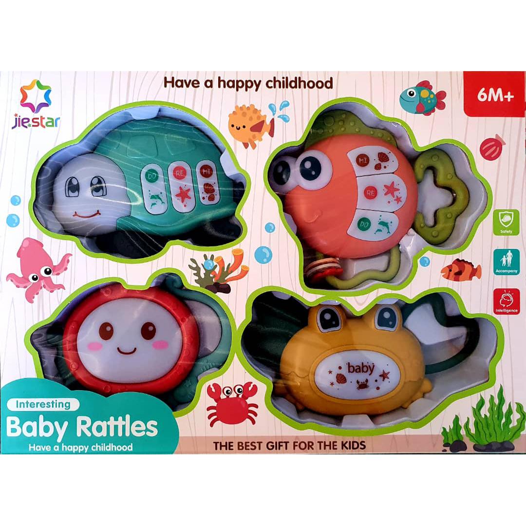 JIE STAR Musical Baby Rattles