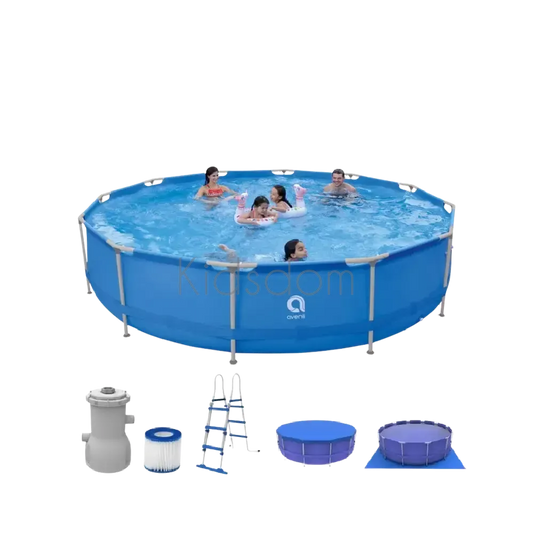 Jilong Round Frame Pool Set – 420 x 84 cm with Full Accessories