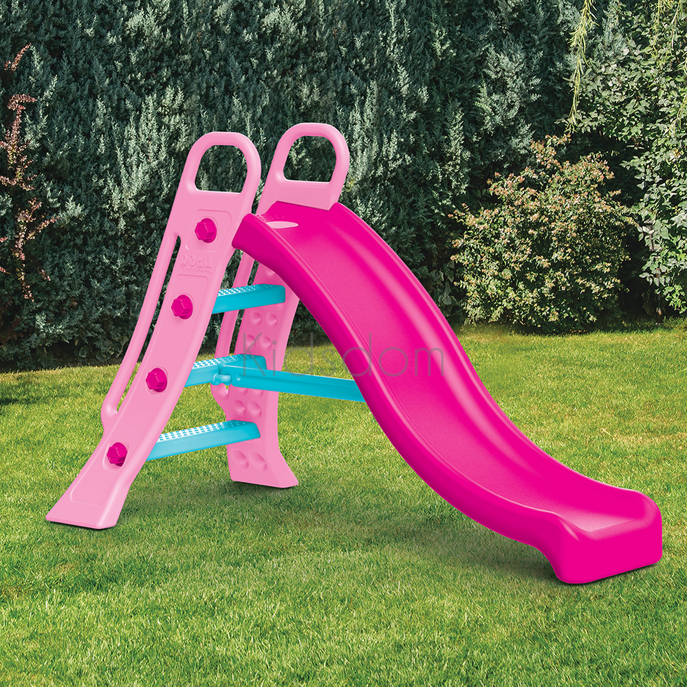 Kids’ Water Slide with Sprayer – Indoor & Outdoor Pink Slide